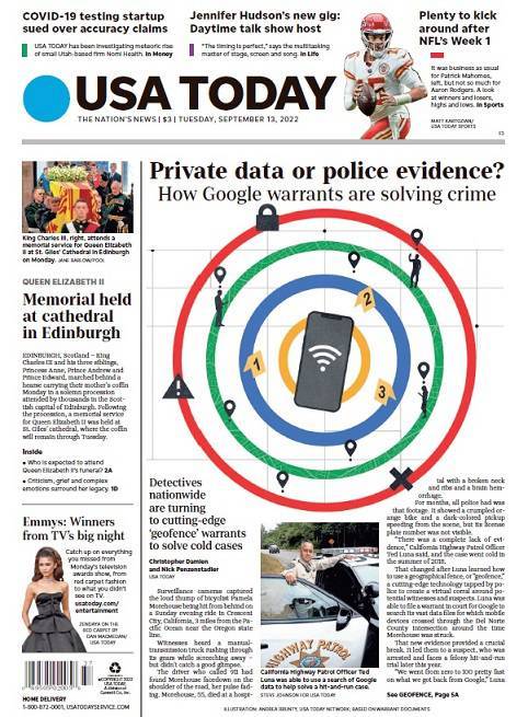 مجله USA Today – September 13, 2022 1 مجله USA Today – September 13, 2022